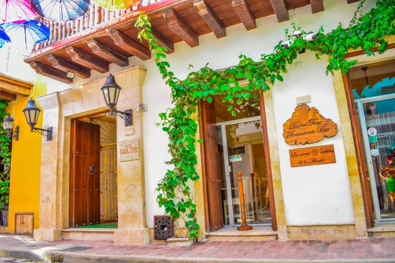 Hotel Casa Tere Cartagena Bagian luar foto